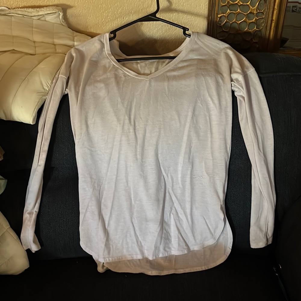 Mudd Cream Fitted Blouse